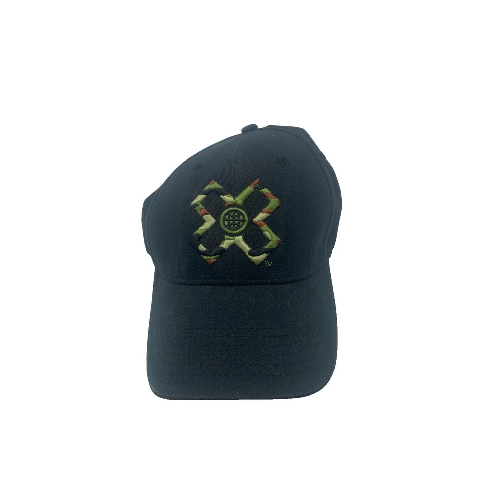 New X Games Embroidered Logo Black Graphic Baseball Dad Hat Cap adjustable strap